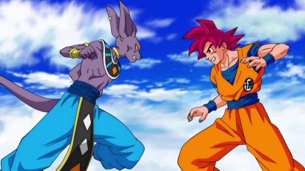 Dragon Ball Super Episódio 10 - Goku Super Saiyajin Deus vs Bills 