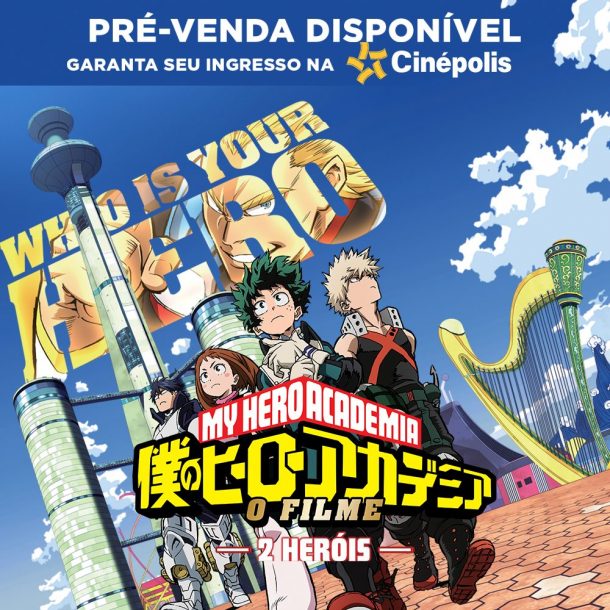 My Hero Academia: 2 Heróis chega ao catálogo da  Prime Video -  TVLaint Brasil